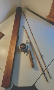 Vintage Nikko Fly Pole with South Bend Oren-O-Matic Reel No.1140 Model C - Picture 1 of 11