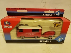 Solido Peugeot f6 Motopompe 1:43 Scale Centre De Secours Toner Gam 11 Diecast - Picture 1 of 3