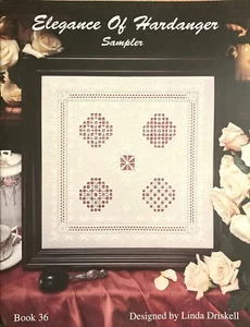 Elegance of Hardanger Sampler by Linda Driskell Book 36 1995 - Picture 1 of 3