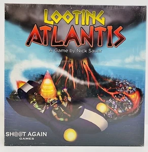 Boardgame Looting Atlantis NM Shoot Again BRAND NEW SEALED - Picture 1 of 6