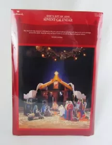 Hallmark God's Gift of Love Natività Natale Calendario dell'Avvento con Figure - Come Nuovo - Foto 1 di 5