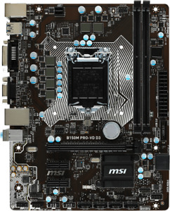 100% Test FOR MSI B150M PRO-VD D3 DDR4 32G Motherboard Supports I7 6700 CPU