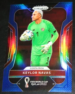 2022 Prizm World Cup Keylor Navas Blue # 108/299 #294 Base Costa Rica - Picture 1 of 2
