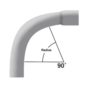 CANTEX Schedule 1" 40 - Raccordo per condotto 90 gradi gomito in PVC - Foto 1 di 4