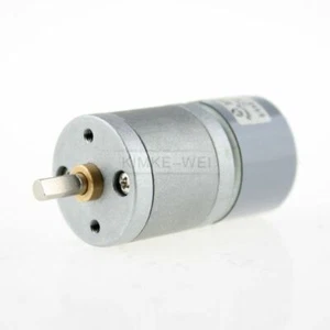 Motor de caja de cambios eléctrico de alto par de 25 mm 6 V CC 80 RPM - Imagen 1 de 8