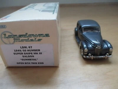 Lansdowne  LDM 67;  1949-50 Humber Super Snipe MK.III; gun met. gray;  1:43, MB - Image 1 of 4