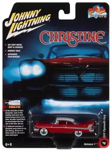 Johnny Lightning 1:64 Scala 1958 Plymouth Fury - Christine Modellino - Foto 1 di 1