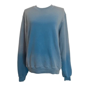 Madhappy Unisex Cotton Classic Fleece Sweatshirt Faded Blue NEU Medium - Bild 1 von 6
