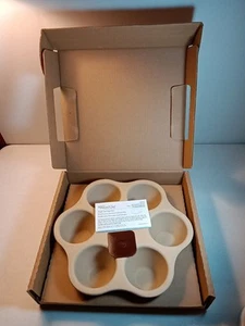 Padella da forno in gres monoporzione Pampered Chef 1373 con manuale, ricette, raschietti - Foto 1 di 24