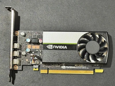 NVIDIA Quadro T400 4GB GDDR6 PCIe 3.0 x16 Video Card Lenovo 5V11H03712 - Image 1 of 4