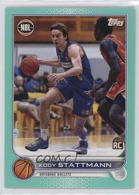 2022-23 Topps NBL National Basketball League Aqua /199 Kody Stattmann #20 - Image 1 of 2