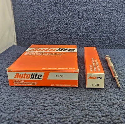 (CANTIDAD 4) Autolite 1120: bujías incandescentes para Chevrolet Express 2500 2006-2007 6,6 L Foto 1 de 4