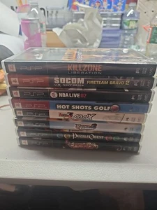 Sony PSP Game Cases And Manuals Only NO GAMES! READ! All Empty Cases All Manual - Picture 1 of 10