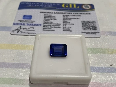 10,43 cts. LOTE DE COLECCIÓN DE PIEDRAS PRECIOSAS DE TANZANITA NATURAL Z 29 Foto 1 de 4