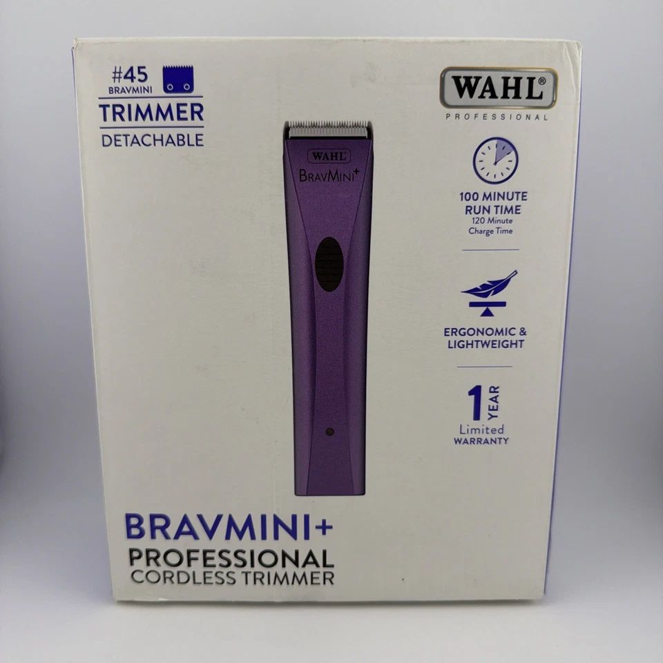 READ Wahl BravMini+ Professional Cordless Trimmer Lightweight - Image 1 of 2