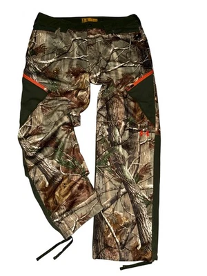 Mens Camo Hunting Pants 38X32 Scent Control Under Armour Camo Realtree Outdoor - Image 1 of 4