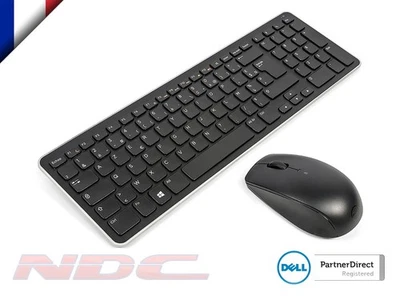 Dell KM713 FRENCH Wireless Keyboard & Mouse Combo Black/Silver (Refurbished) - Image 1 of 2