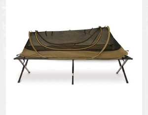 USMC Catoma Bettnetz USGI Einmannzelt Coyote Pop Up leicht Wandern Camping - Bild 1 von 7