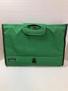 Vintage Green Patagonia Laptop Bag Insert With Clips - Picture 1 of 9