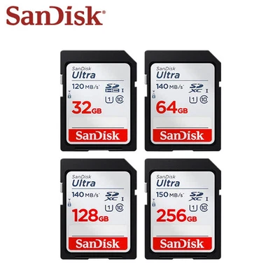 Tarjeta de memoria para cámara SanDisk Ultra SDHC/SDXC UHS-I 32 GB-256 GB 150 MB/s Foto 1 de 4