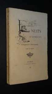 NUITS D'ÉPREUVE DES VILLAGEOISES ALLEMANDES AVANT LE MARIAGE - Anonyme - 1883 - Picture 1 of 5