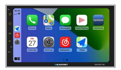 Blaupunkt Denver799WL 7" Touch Screen Mechless Multi media Player/B/T / USB /AUX - Image 1 of 4