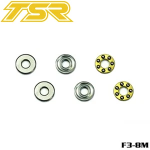 Team Saxo F3-8M Carbide 3x8x3.5mm Ball Bearing Axle RC Car 1/10 Racing Part - Picture 1 of 1