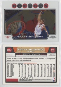 2008-09 Topps Chrome Tracy McGrady #111 HOF
