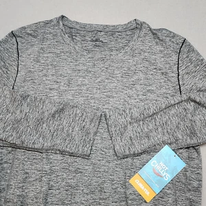 Hot Chillys Clima-Tek Crew Baselayer Shirt Grey Heather Women's XL NWT - Picture 1 of 7