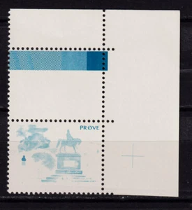 Impresión de prueba Test Stamp Prøve imagen ecuestre Dinamarca 1980 / 1985 DFF Slania - Imagen 1 de 1