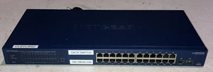 NETGEAR GS724TPv2 24-Port Gigabit Smart Managed Switch w/ PoE+ UNTESTED AS-IS - Picture 1 of 2