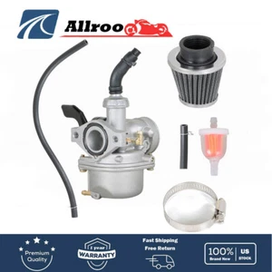 For 50 70 90 110 125cc ATV Dirt Bike Go Kart Carb Carburetor Air Filter - Picture 1 of 12