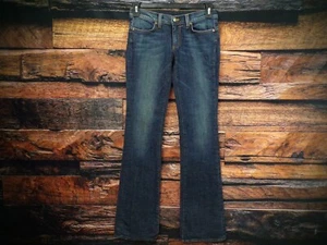 WeThePeople Womens Boot Cut Dark Wash Blue Jeans Size 27 Measured 29x34 - Picture 1 of 9