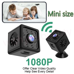 Mini Kamera Wireless Wifi Camera 1080P HD Überwachungskamera IP Nachtsicht Cam - Picture 1 of 16