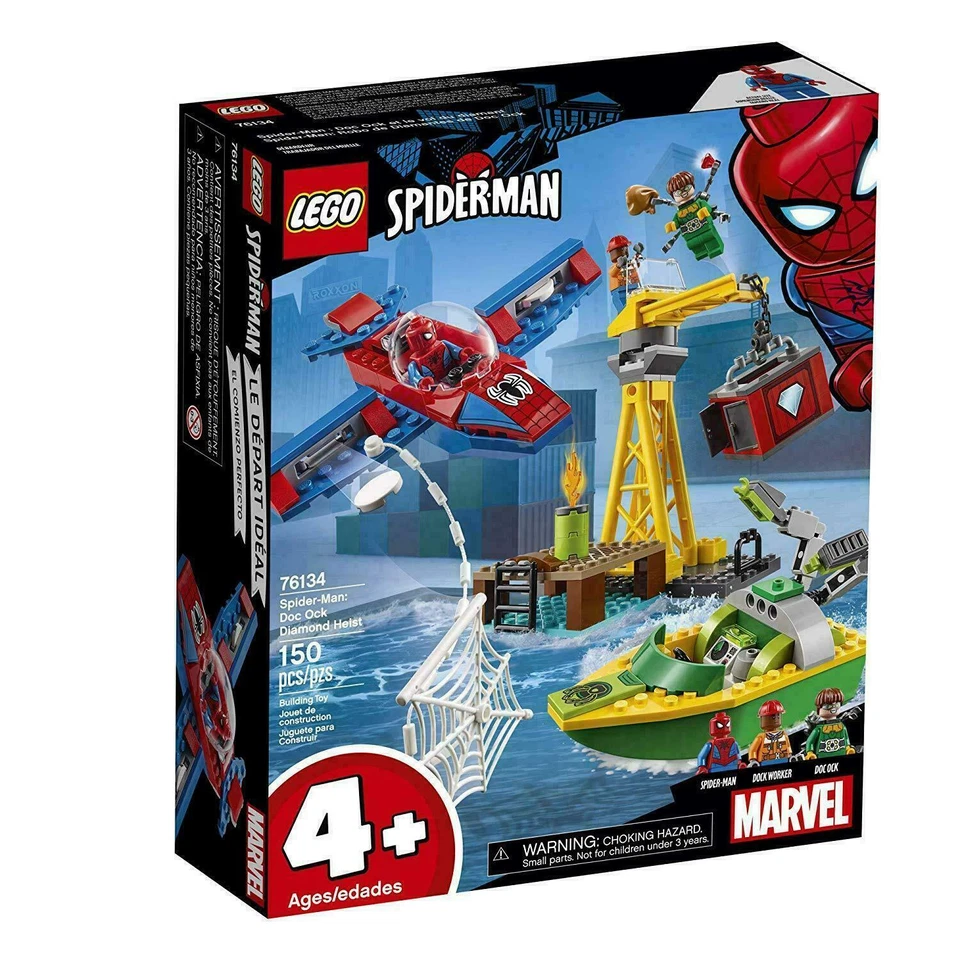 76134 SPIDER-MAN DOC OCK DIAMOND HEIST lego NEW marvel super heroes dr. lego set - Image 1 of 1