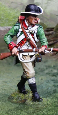 COLLECTORS SHOWCASE AMERICAN REVOLUTION CS01050 CONTINENTAL MARINE ADVANCING MIB - Image 1 of 2