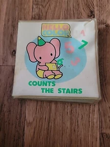 Vintage Sanrio Hello Color Plastic Baby Book - Picture 1 of 8
