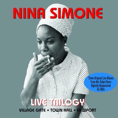 Nina Simone Live Trilogy Village Gate/Town Hall/Newport 3-CD NEW SEALED Remaster - Image 1 of 3