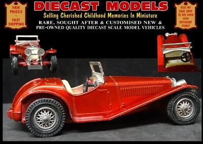 VINTAGE 1934 RILEY MPH SPORTS CAR; RARE MATCHBOX YESTERYEAR Y-3; UK MADE DIECAST - Image 1 of 4