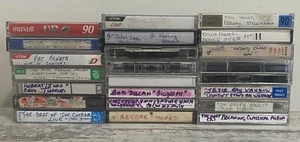Random lot of x23 assorted cassette tapes, all with cases, used. (4) - Picture 1 of 2
