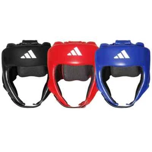 Adidas IBA AIBA Style Boxe Protezione Testa Faccia Aperta Sparring Paracapo Boxe - Foto 1 di 12