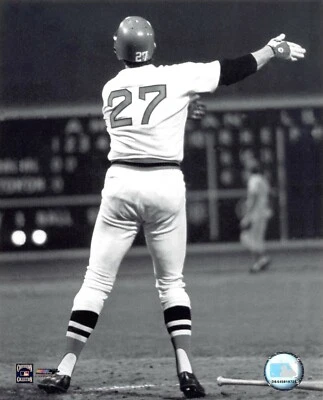 Carlton Fisk Boston Red Sox World Series HR 8x10 Photo #1 - Image 1 of 2
