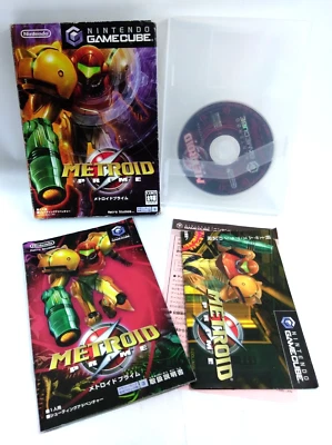 METROID PRIME GameCube GC Nintendo Test & Work GC JapanVer complete set - Image 1 of 4