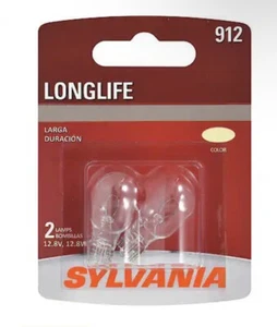 Center High Mount Stop Light Bulb-SYLVANIA Long Life Blister Pack TWIN CQ 912 - Imagen 1 de 1