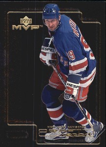 1999-00 (RANGERS) Upper Deck MVP Draft Report #DR3 Wayne Gretzky