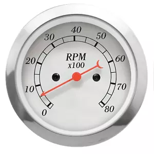 MOTOR METER RACING Classic 85mm 3-3/8" Electrical Tachometer 8000 RPM Gasoline - Picture 1 of 7