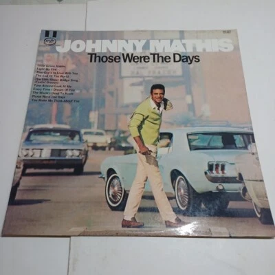 Johnny Mathis - Those Were The Days - 1968 US ORIGINAL PRESS VINYL LP RECORD - Image 1 of 4