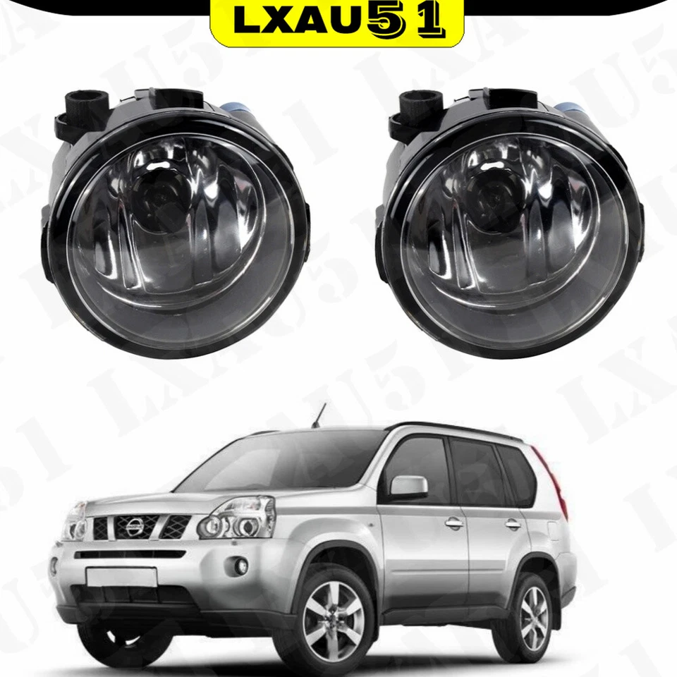 Par de faros antiniebla L+R con bombillas halógenas para Nissan X-Trail T31 2007-2013 Foto 1 de 4