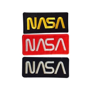 NASA USA Name Letters Logo Patch Embroidered Patch Iron On/Sew On Patch - Picture 1 of 5