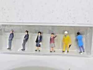 Juego de figuras de personal ferroviario belga Preiser 10491 HO 1/87 NUEVO EN CAJA - Imagen 1 de 4